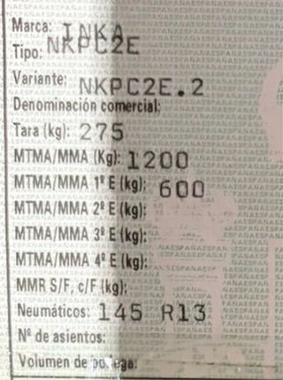 REMOLQUE COCHE DE HIERRO