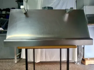 Lote Campana extracción y mesa plancha cocina.