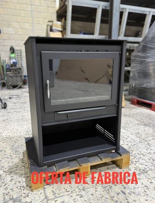 Estufa de leña metálica OFERTA YF