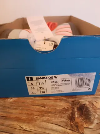 Adidas Samba Blancas y Rosas