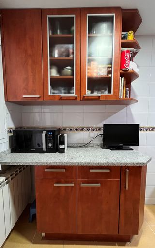 Muebles de Cocina Madera y Metal