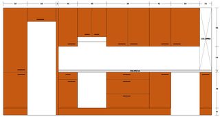 Muebles de Cocina Madera y Metal