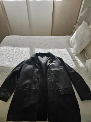 Giacca in pelle nappa vintage Hugo Boss