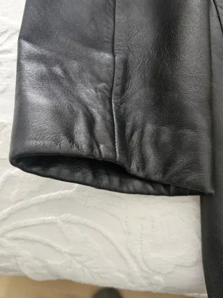 Giacca in pelle nappa vintage Hugo Boss