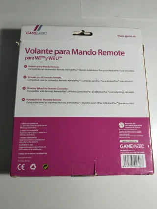 Volante para Wii y Wii U GAMEware