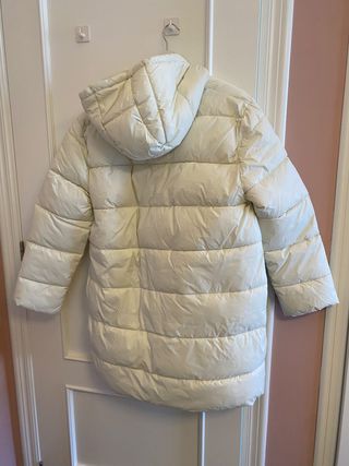 Chaqueta acolchada blanca nueva