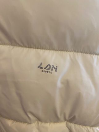 Chaqueta acolchada blanca nueva