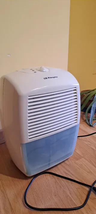 Deshumidificador Orbegozo Blanco y Azul