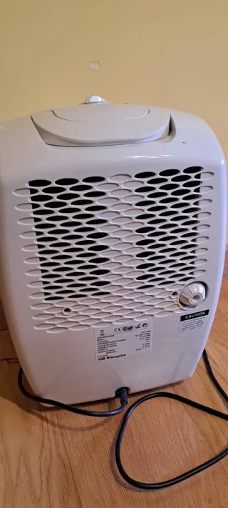 Deshumidificador Orbegozo Blanco y Azul