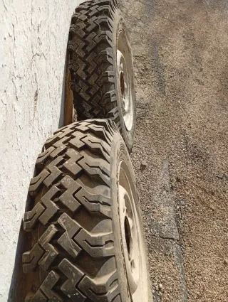 4 Llantas Land Rover Santana 88