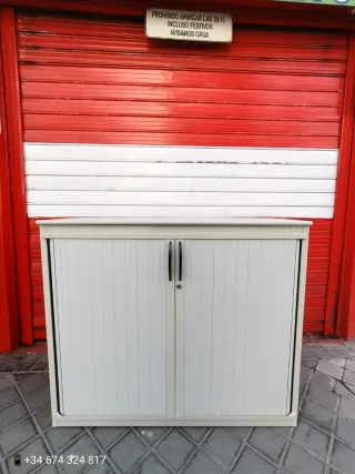 Armario metálico con puertas correderas SIN LLAVES