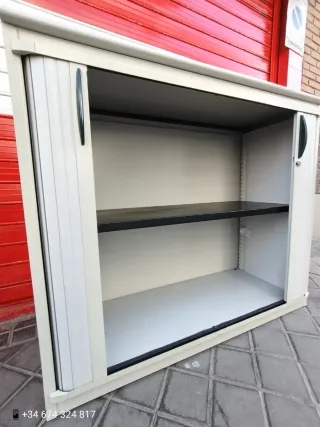 Armario metálico con puertas correderas SIN LLAVES