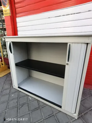 Armario metálico con puertas correderas SIN LLAVES