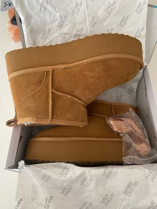 Botas Plataforma DREAM PAIRS Mujer Marrones