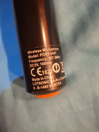 Micrófono Inalámbrico Ibiza Sound