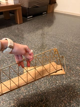 Estanterías de pared madera y metal