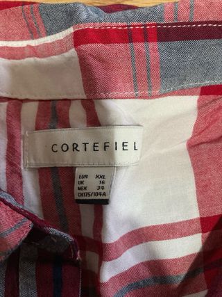 Camisa de Cortefiel de cuadros