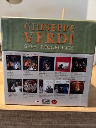 Giuseppe Verdi Great Recordings 28 CD