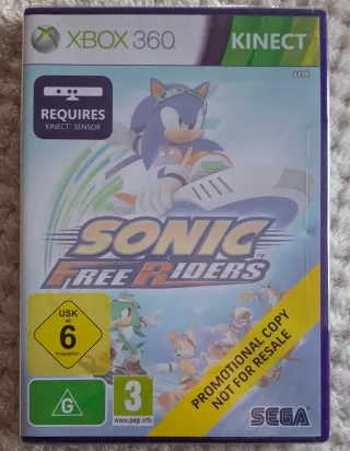 Xbox 360 Kinect Sonic Free Riders precintado
