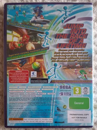 Xbox 360 Kinect Sonic Free Riders precintado