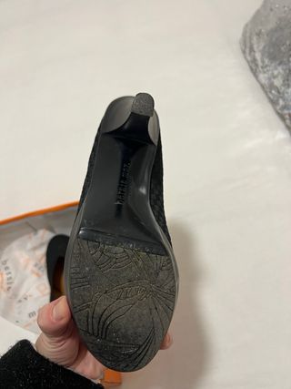 Tacones BM Negros Talla 40