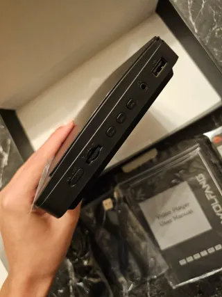 Lettore CD Wolfang nero/grigio