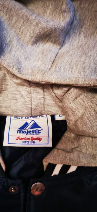 Bomber Yankees Majestic Azul/Gris