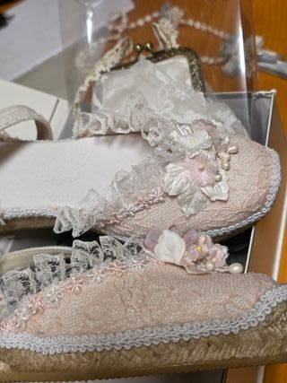 Zapatillas Esparto Decoradas Talla 35