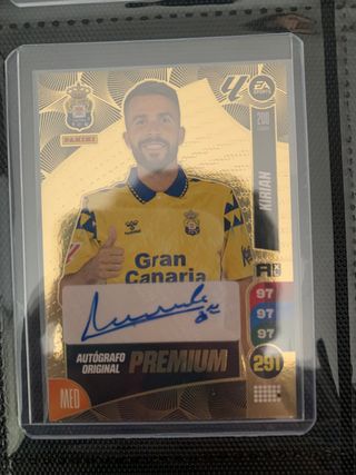 Lote 2 cromos Adrenalyn XL autógrafos originales