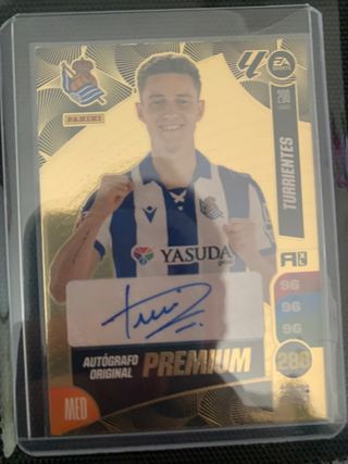 Lote 2 cromos Adrenalyn XL autógrafos originales