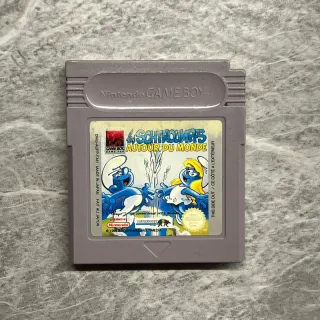 Les Schtroumpfs Autour du Monde Game Boy