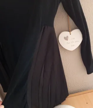 Jersey largo negro largo