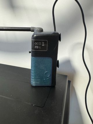 Acuario 40L Negro y Transparente