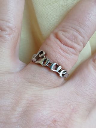 Anello Love Argento