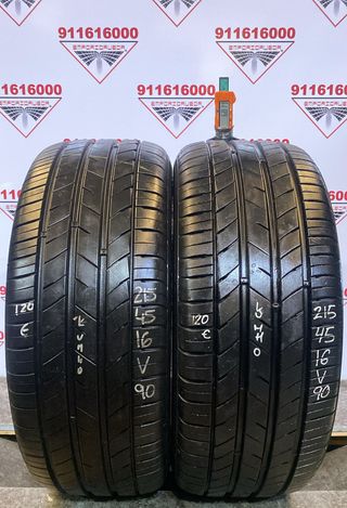 215 45 16 V KUMHO RUEDA AL 90% VIDA UTIL