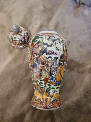 Vaso Royal Satsuma Porcellana Decorato