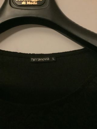 Vestito donna Terranova nero pizzo