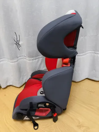 Silla Coche Chicco Ultrafix Roja/Gris