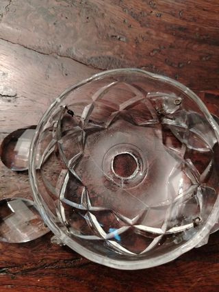 Coppette cristallo per lampadari