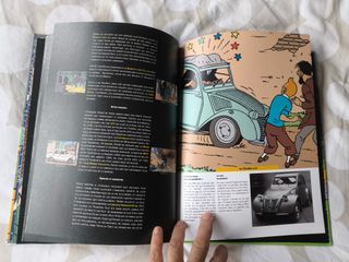 Tintin, Hergé y los autos.Coleccionistas