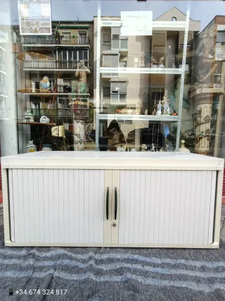 Armario Metálico Bajo Beige