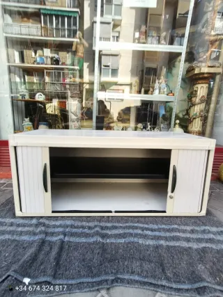 Armario Metálico Bajo Beige