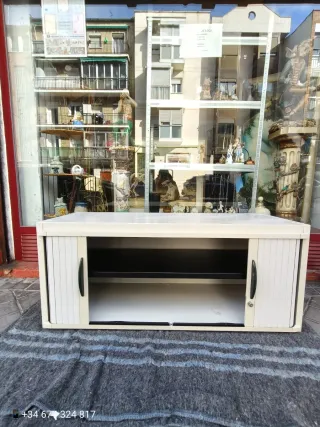 Armario Metálico Bajo Beige