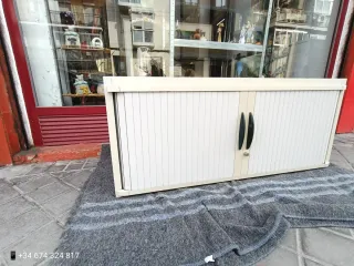 Armario Metálico Bajo Beige