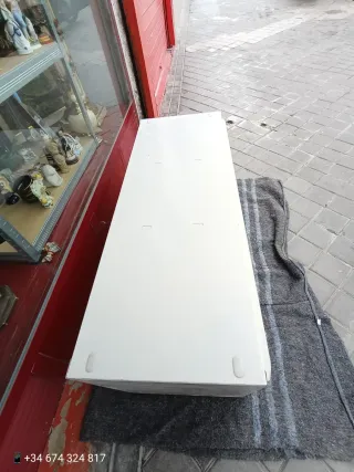 Armario Metálico Bajo Beige