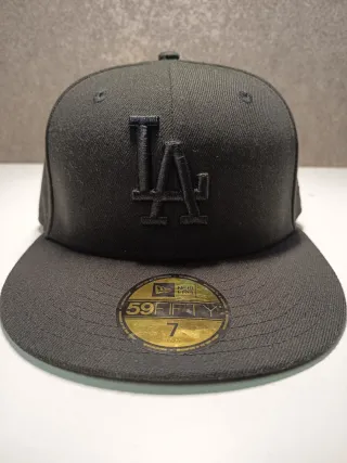 Gorra New Era LA Negra/Gris