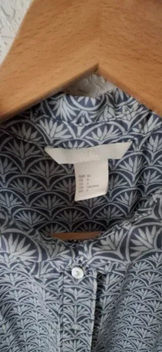 2 Blusas sin mangas vaporosas Talla 36