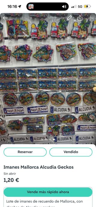 Imanes Mallorca Alcudia pack de 12 a 24