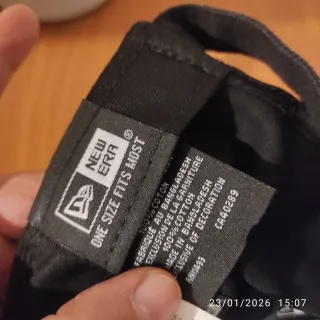 Cappello New Era NY Nero Rosso