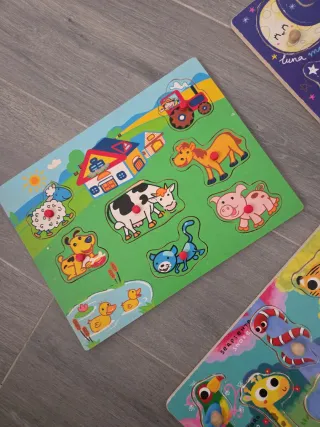 Puzzles infantiles educativos